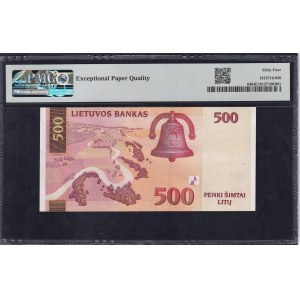 Lithuania, 500 Litu, 2000, Choice UNC 64 EPQ