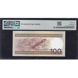 Lithuania, 100 Litu, 1994, Gem UNC 65 EPQ, SPECIMEN