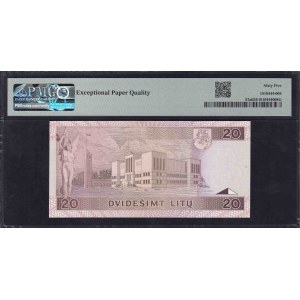 Lithuania, 20 Litu, 1993, Gem UNC 65 EPQ