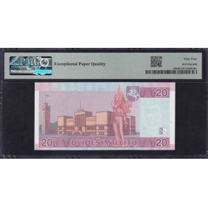 Lithuania, 20 Litu, 2007, Choice UNC 64 EPQ,