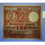 Norwegen, 100 Kronen, 1959, VF