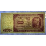 Polen, 100 Zlotych, 1948, VF