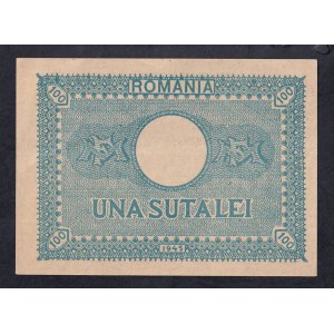 Rumunsko, 100 lei, 1945, UNC
