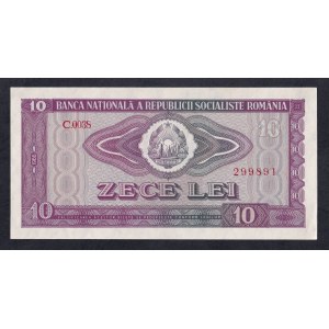 Romania,10 Lei, 1966, UNC