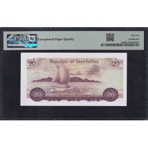 Seychelles, 20 roupies, 1977, Gem UNC 66 EPQ