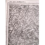 [Mapa] - Wojskowy Instytut Geograficzny - Kresy - Seneczów, Warszawa 1937 [ Niemiecka kopia mapy z okresu II Wojny Światowej]