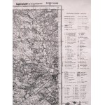 [Mapa] - Wojskowy Instytut Geograficzny - Słonim Zachód (obecnie Białoruś), Warszawa 1934 [ Niemiecka kopia mapy z okresu II Wojny Światowej]