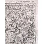 [Mapa] - Wojskowy Instytut Geograficzny - Kresy - Stryj, Warszawa 1933 [ Niemiecka kopia mapy z okresu II Wojny Światowej]