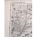 [Mapa] - Wojskowy Instytut Geograficzny - Kresy - Stryj, Warszawa 1933 [ Niemiecka kopia mapy z okresu II Wojny Światowej]