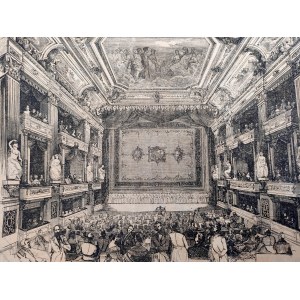 Para stalorytów I poł. XIX wieku - Opera w Berlinie, Sala zgromadzeń w Lucernie [ Szwajcaria]