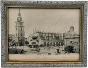 Krakow - City Hall Tower and Cloth Hall - published by Rommler and Jonas Dresden, 1899