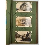 Art Nouveau album with 108 postcards from Europe - France, Germany, Austria, Czech Republic, Poland and others [ Cieszyn Silesia ].