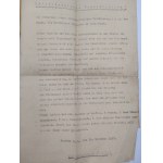 Bytom, dokument z listopada 1937 roku