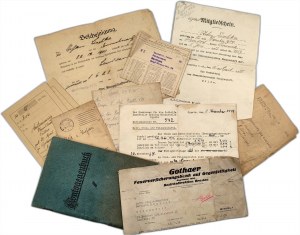 Collection of 10 documents - Wroclaw, Bytom, Opole - 1930s/40s of the 20th century