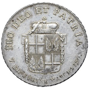 Niemcy, Fulda-biskupstwo, Adalbert von Harstall 1788-1802, talar 1796.