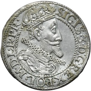 Sigismund III Vasa, ort 1614, Gdansk.