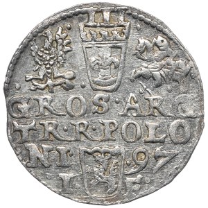 Zygmunt III Waza, trojak 1597, Olkusz
