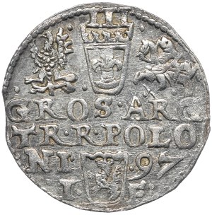 Sigismund III Vasa, trojak 1597, Olkusz