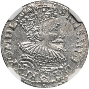 Zygmunt III Waza, trojak 1593, Malbork