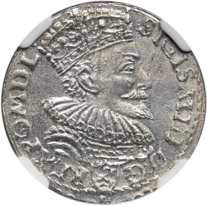 Sigismund III Vasa, trojak 1593, Malbork