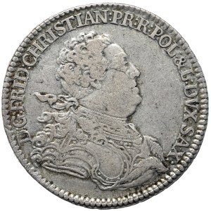 Fryderyk Krystian, 2/3 talara 1763 FWoF, Drezno