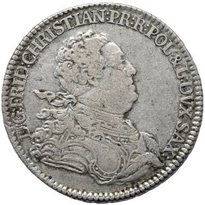 Frederick Krystian, 2/3 thaler 1763 FWoF, Dresden
