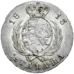 Księstwo Warszawskie, Fryderyk August I, 1/3 talara 1813