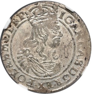 John Casimir, sixpence 1662 AT, Bydgoszcz