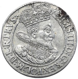 Sigismund III Vasa, ort 1615, Gdansk, newer type of bust, on reverse MON- ETA