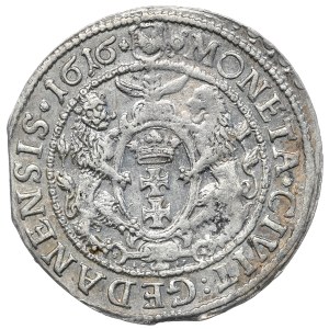 Zygmunt III Waza, ort 1616, Gdańsk, starszy typ popiersia