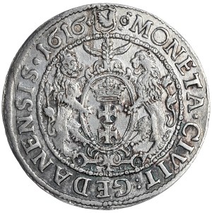 Sigismund III Vasa, ort 1616, Gdansk.