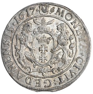 Sigismund III Vasa, ort 1617, Gdansk.