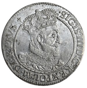 Sigismund III Vasa, ort 1618, Gdansk, maple leaf
