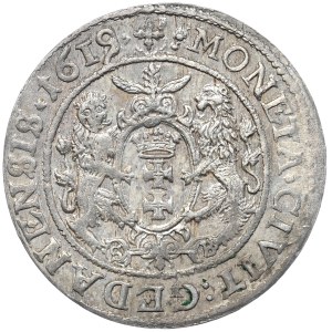 Sigismund III Vasa, ort 1619, Gdansk.