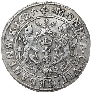Sigismund III Vasa, ort 1621, Gdansk.