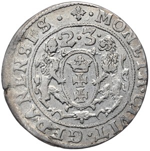 Sigismund III Vasa, ort 1623, Gdansk.