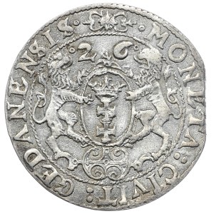 Zygmunt III Waza, ort 1626, Gdańsk, kółeczka po bokach daty