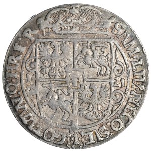 Sigismund III Vasa, ort 1621, PRVS MAS, Bydgoszcz, ornaments elongated spirals