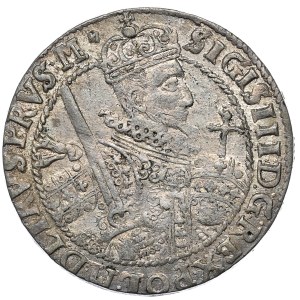 Zygmunt III Waza, ort 1622, Bydgoszcz, PRVS.M+, Pogoń z krótkim mieczem