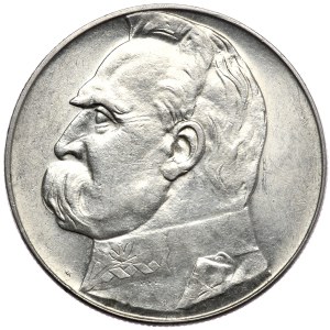 II Rzeczpospolita, 10 zloty 1935 Pilsudski, Warsaw