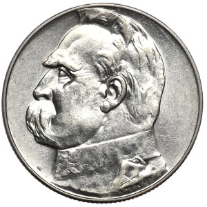 II Rzeczpospolita, 5 złotych 1935, Piłsudski