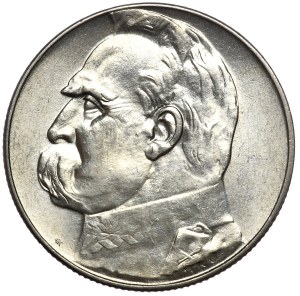 Second Republic, 5 zloty 1935, Pilsudski