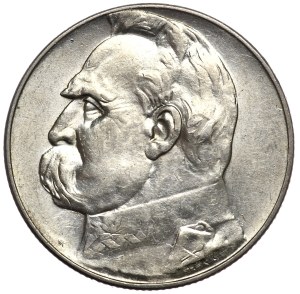 Second Republic, 5 zloty 1935, Pilsudski