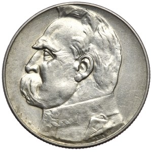 Seconda Repubblica Polacca, 5 zloty 1935, Piłsudski