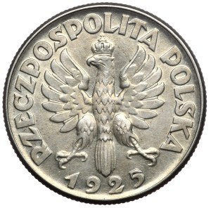 Second Republic, 2 zloty 1925 without a dot, Philadelphia