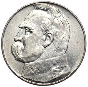 II Rzeczpospolita, 10 zloty 1935 Pilsudski, Warsaw