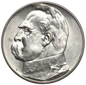 Second Republic, 5 zloty 1935, Pilsudski
