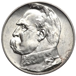 Second Republic, 5 zloty 1938 Pilsudski