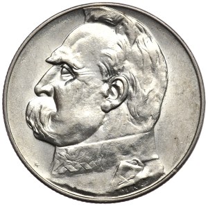 Second Republic, 5 zloty 1935, Pilsudski