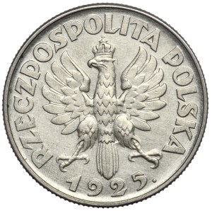 Second Republic, 2 zloty 1925, Woman and ears, London
